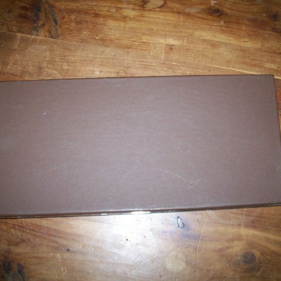 Vintage men’s Bi Fold Amity Brown Leather Body Billfold Never used New in box - Picture 5 of 6